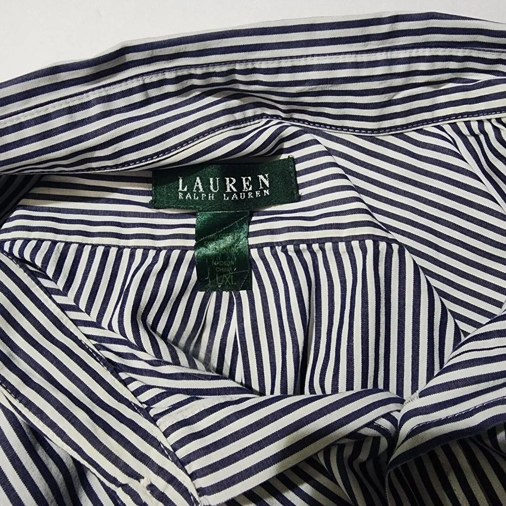 MENS LAUREN RALPH LAUREN POLO LONG SLEEVE BUTTON‎ DOWN SHIRT